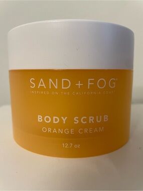 NWT SAND + FOG Orange Cream Body Scrub - 12.7 OZ / 360 G